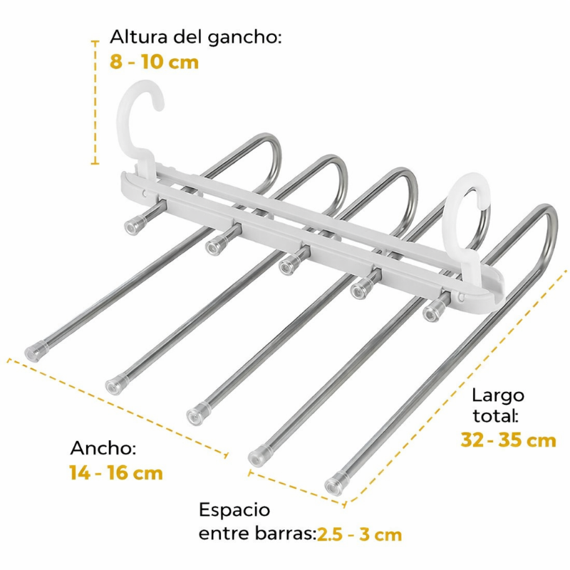 GANCHOS MULTIFUNCIONAL 5 EN 1