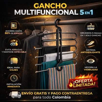 GANCHOS MULTIFUNCIONAL 5 EN 1