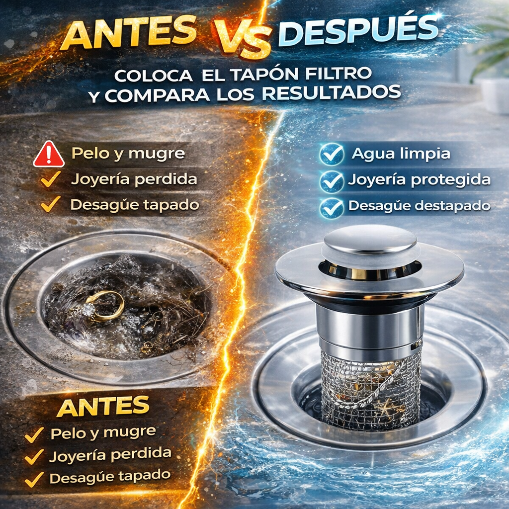 Filtro Drenaje Acero