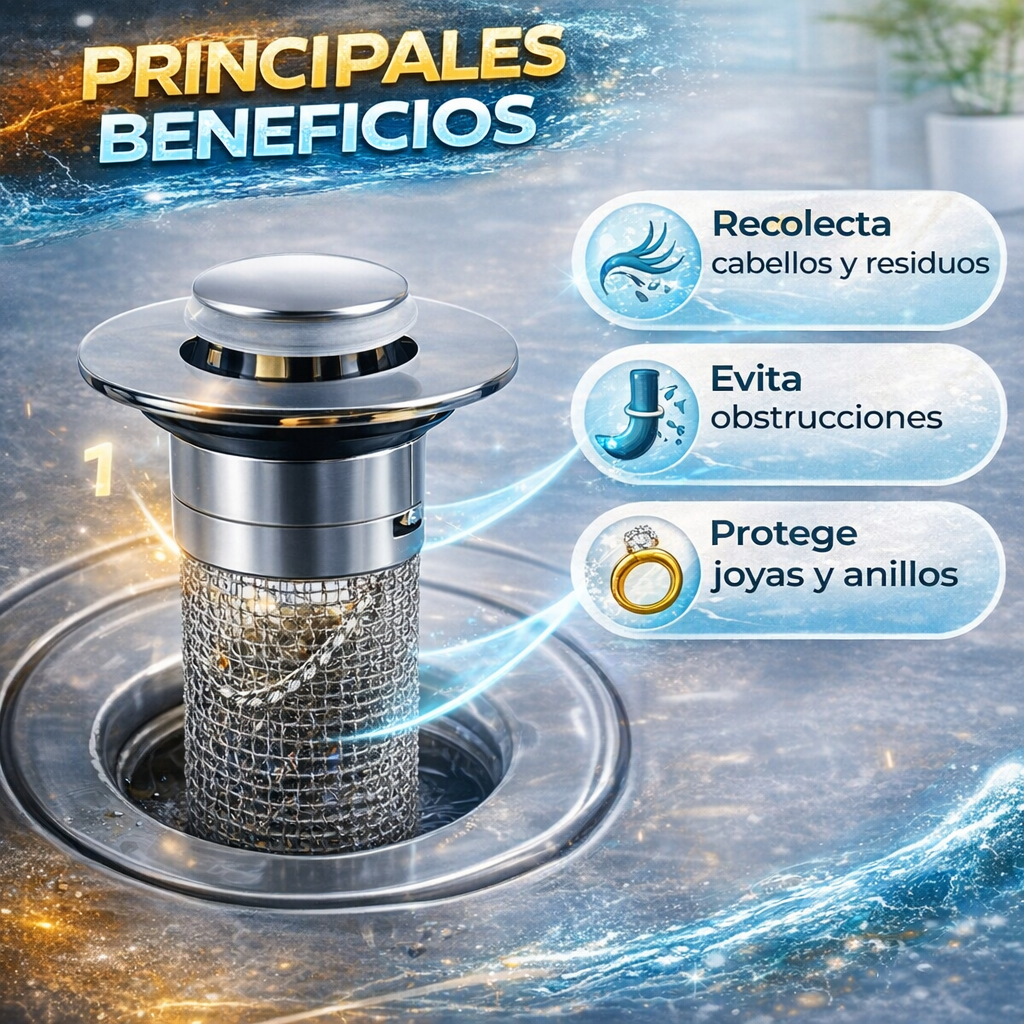 Filtro Drenaje Acero