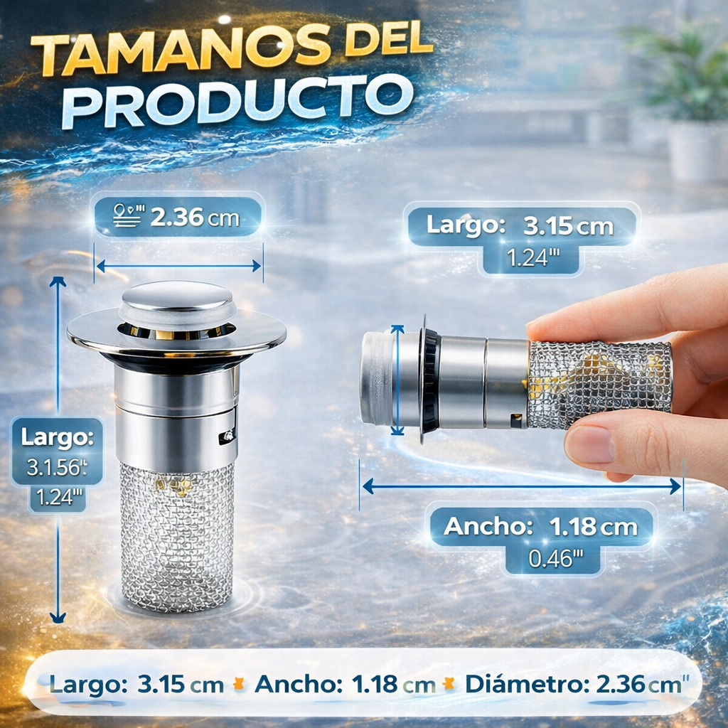 Filtro Drenaje Acero