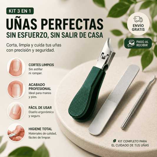 ¡Kit cuidado de uñas en casa!