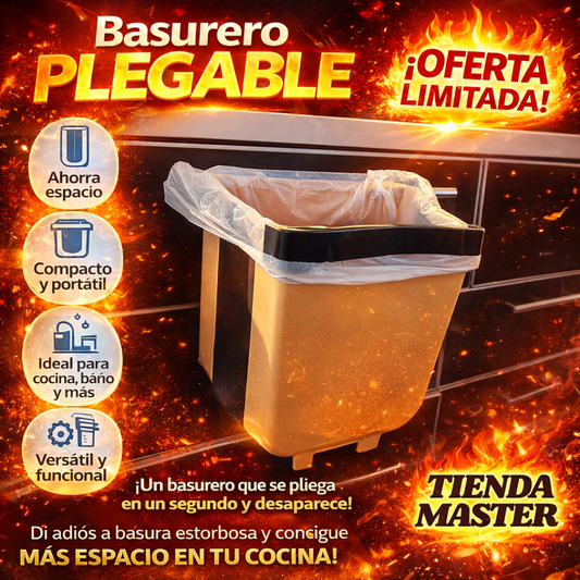 BASURERO PLEGABLE MULTIUSOS
