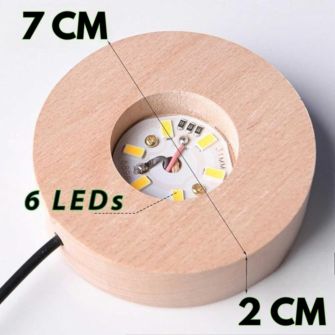 Lampara Galáctica Cristal