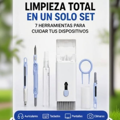 Kit de Limpieza 7 en 1 audifonos, teclado, celular, pc