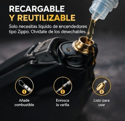 Llavero encendedor 3 en 1