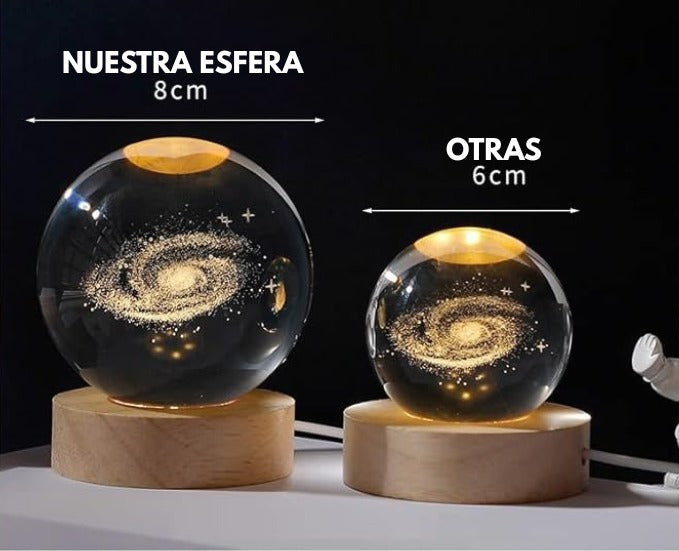Lampara Galáctica Cristal