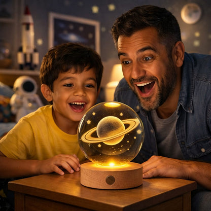 Lampara Galáctica Cristal