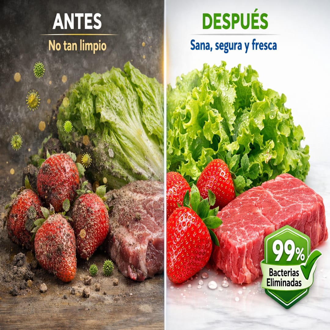 Purificador Frutas, Verduras  y Carnes