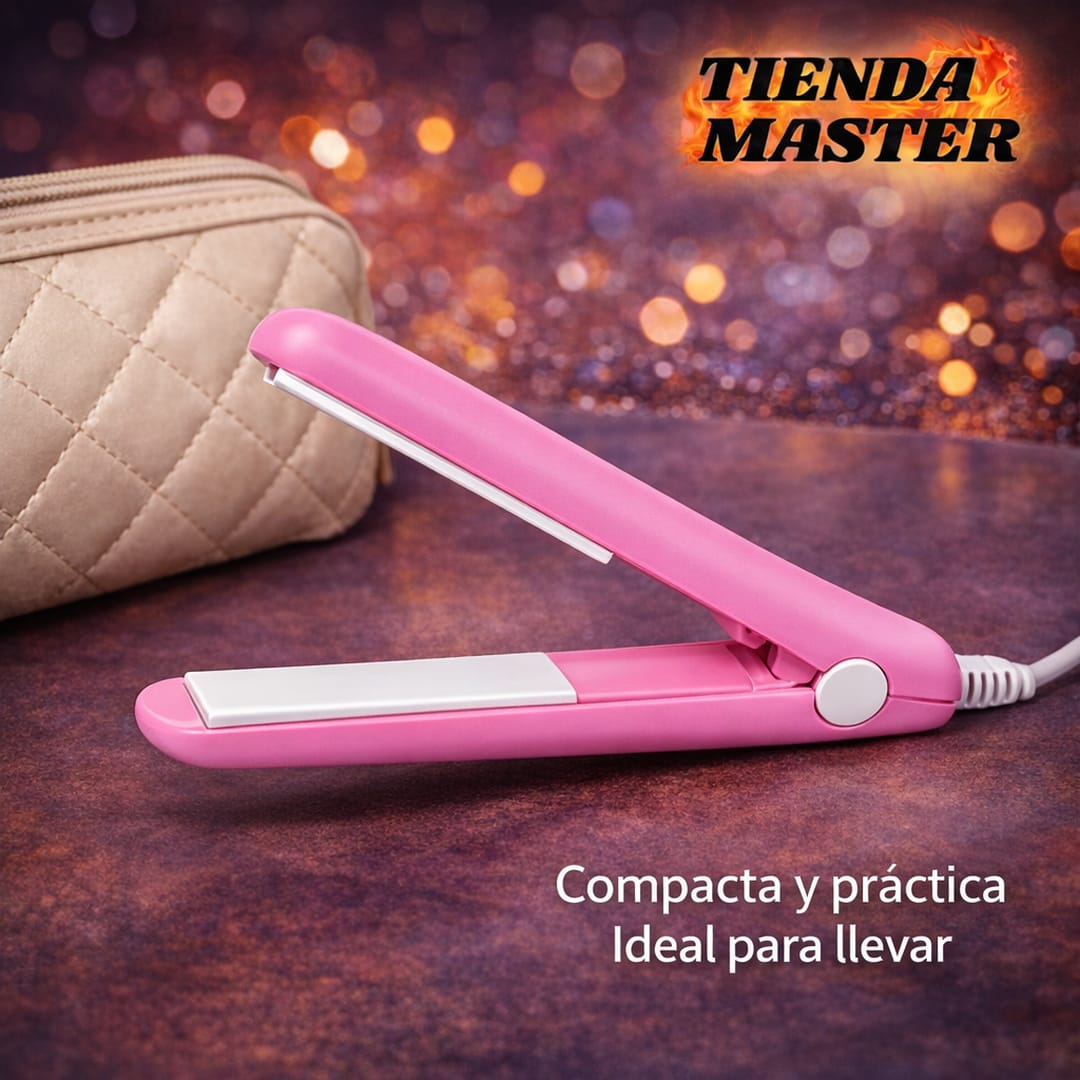 COMBO TERMO ACERO Y PLANCHA ALISADORA