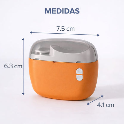 Cortaúñas Eléctrico 2 en 1 Antipellizco Limado 360° Seguro para Bebés, Niños, adultos y Piel Sensible