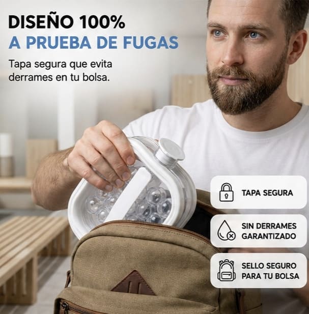 Fabricador de bolas de hielo portátil de silicona en formato jarra