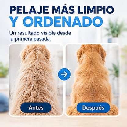 Cepillo Peine Quita Nudos Para Mascotas
