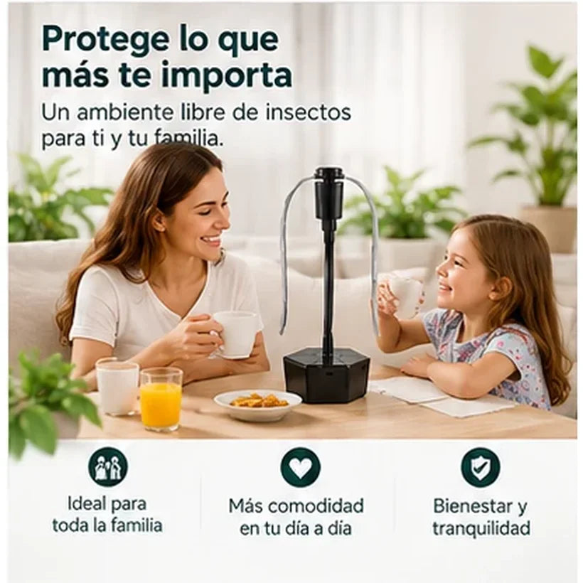 Espantín ventilador antimoscas para mesa