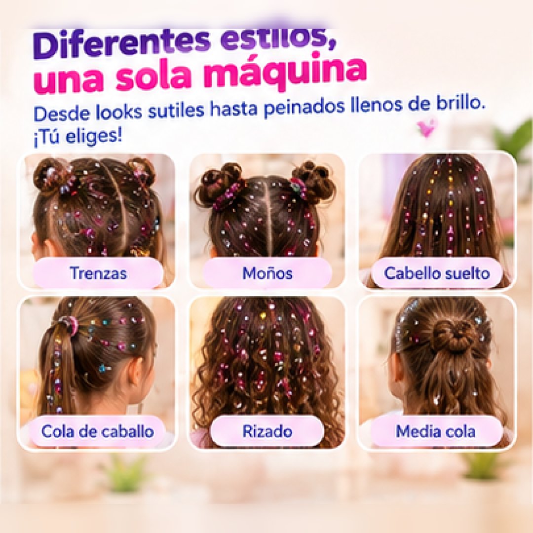 Maquina Aplicadora De Gemas Cabello