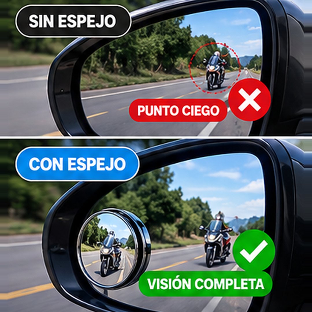 Espejos Ajustables para Punto Ciego