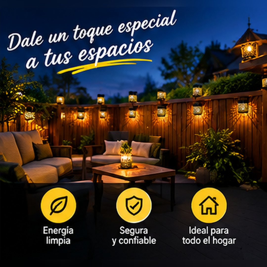 Luz Solar Led Impermeable
