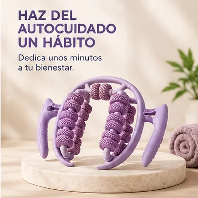 Rodillo masajeador muscular para piernas y antebrazos